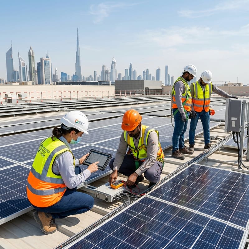 Cleaning & maintenance — Al Noor Solar